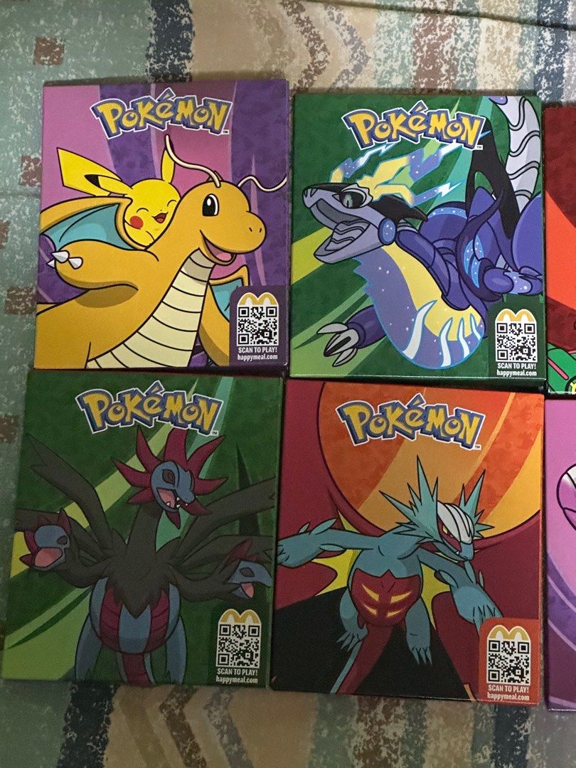 McDonalds Pokemon Dragon Discovery BOX ARTS (Category: Character Goods) located in Quezon City. Submitted by dongilmore (Listing ID 1386760023, Image 2). Description: McDonalds Pokemon Dragon Discovery BOX ART • Boxes ONLY; NO cards/posters/stickers • Complete Box Art SET • Ideal for DISPLAY/COLLECTION purposes.