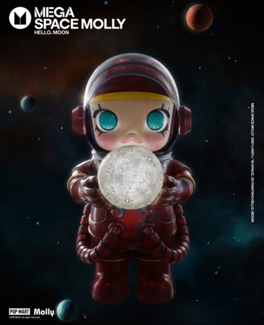 Mega space molly 1000% - Hello moon, Hobbies & Toys, Toys
