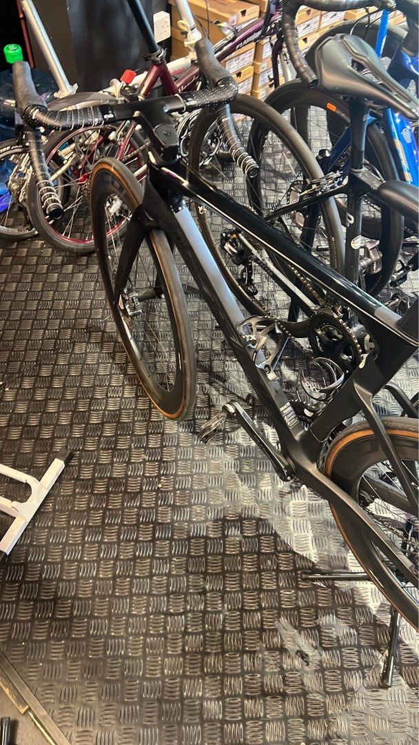 Merida Reacto 7000e (Category: Bicycles) located in Singapore. Submitted by no_bike (Listing ID 1386620679, Image 2). Description: Not urgent. Size S Probably best condi 7000e in sg, washed every 1-2 weeks with Peaty’s Loam Foam and lubed with Rock n Roll gold. Recently changed headset bearings to Kinetic Bearings. Brakes was recently rebled at RS cycles. Specs: • Ultegra Di2 R8070 11 spd • Avian Falcon 380 x 90 (One piece bar) • Scope R5 Wheels 