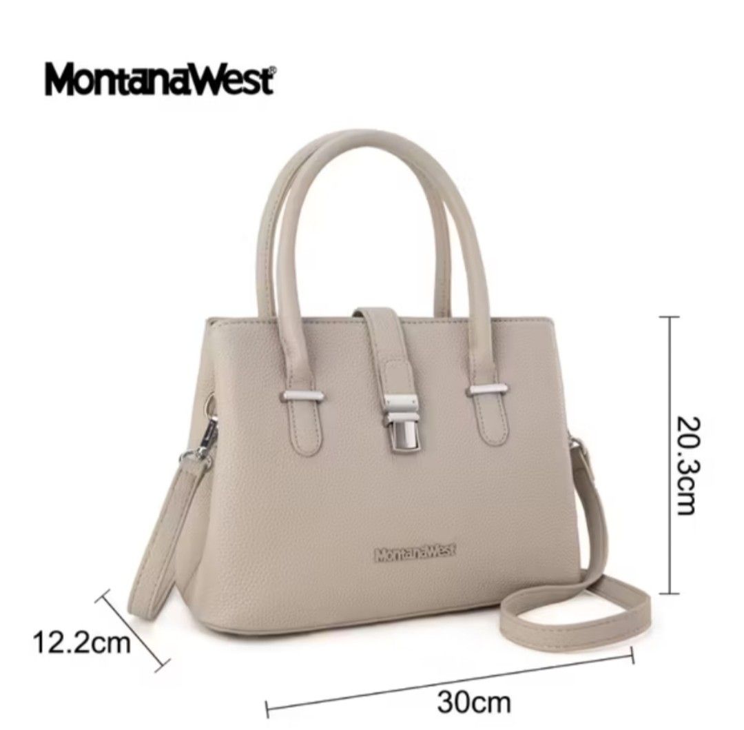 Montana west handbag with sling (Category: Cross-body Bags) located in Mandaluyong City. Submitted by xthal (Listing ID 1386776670, Image 2). Description: last price na po. used only twice..