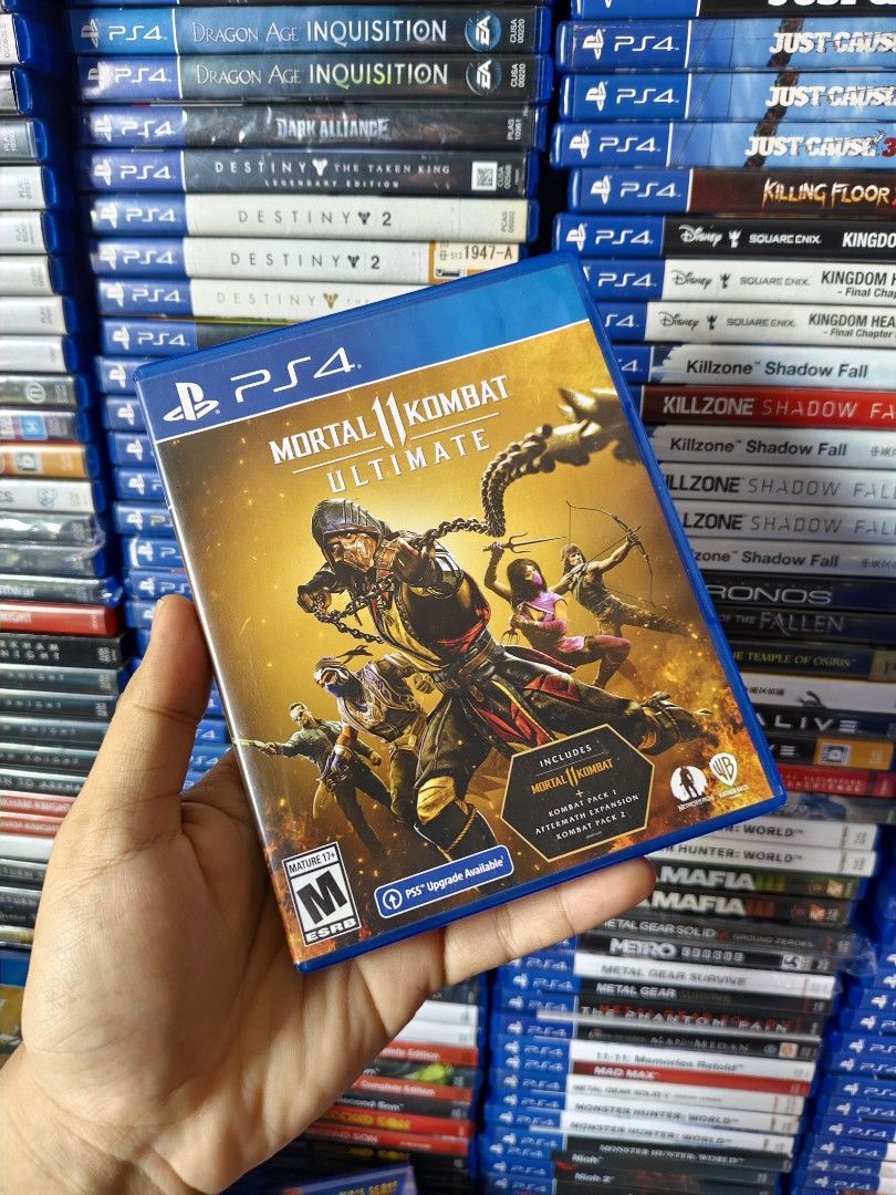 MORTAL KOMBAT 11 ULTIMATE EDITION PS4 USED (Category: PlayStation) located in Manila. Submitted by mikkolosg20176 (Listing ID 1386603780, Image 1). Description: TRADE OR SALE GAME PRICE: 900 📍 SHIPPING OR PICKUP 📍 BAGUMBAYAN TAGUIG 📍PIN LOCATION: MCG PURPLE GAMING TAGUIG.