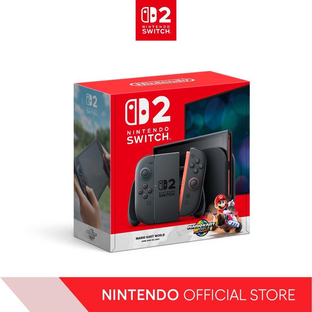 Nintendo Switch 2 + Mario Kart World Bundle (Category: Nintendo) located in Manila. Submitted by kingofshoppingmall (Listing ID 1386739365, Image 2). Description: Check out Nintendo Switch 2 + Mario Kart World Bundle for ₱29,788. We deliver through Sh0pee. Click the link below and click buy now, we will ship it immediately. Thank you! Delivery Timeframe for Sh0pee Orders: Within Metro Manila: 4 to 6 calendar days Outside Metro Manila: 7 to 12 cal