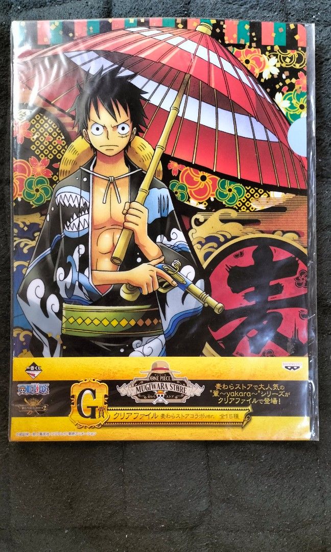 One Piece Luffy & Usopp Clear File Set (Category: Stationery & School Supplies) located in Caloocan City. Submitted by jybees (Listing ID 1386606524, Image 1). Description: .