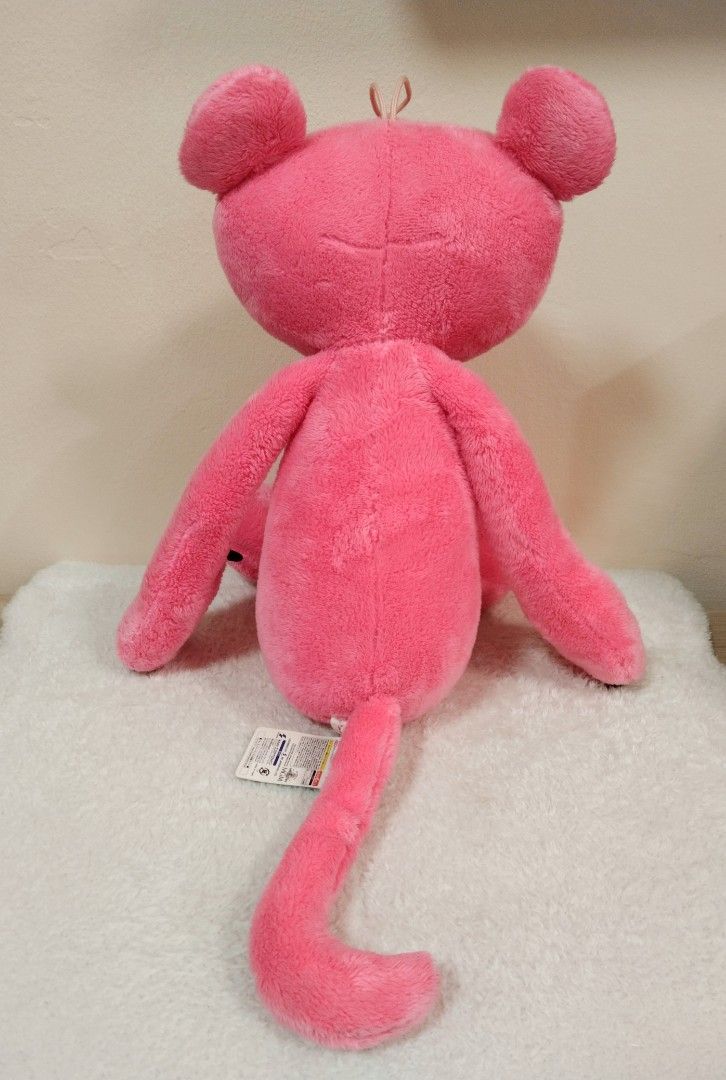 Pink Panther x Chax GP Gloomy Bear authentic plush toy (Category: Toys & Games) located in Kuala Lumpur. Submitted by snugglebuddies (Listing ID 1386683694, Image 3). Description: Product is 100% authentic. Size : 52cm. tag defect Color may vary due to lighting. If you have any questions please feel free to ask for more details..