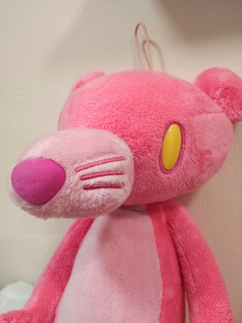 Pink Panther x Chax GP Gloomy Bear authentic plush toy (Category: Toys & Games) located in Kuala Lumpur. Submitted by snugglebuddies (Listing ID 1386683694, Image 2). Description: Product is 100% authentic. Size : 52cm. tag defect Color may vary due to lighting. If you have any questions please feel free to ask for more details..