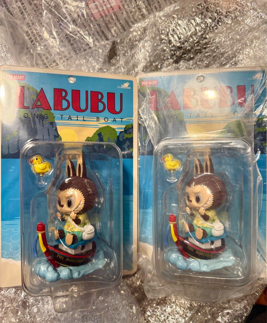 POPMART - LABUBU : LONG TAIL BOAT Figure Set (POPMART THAILAND