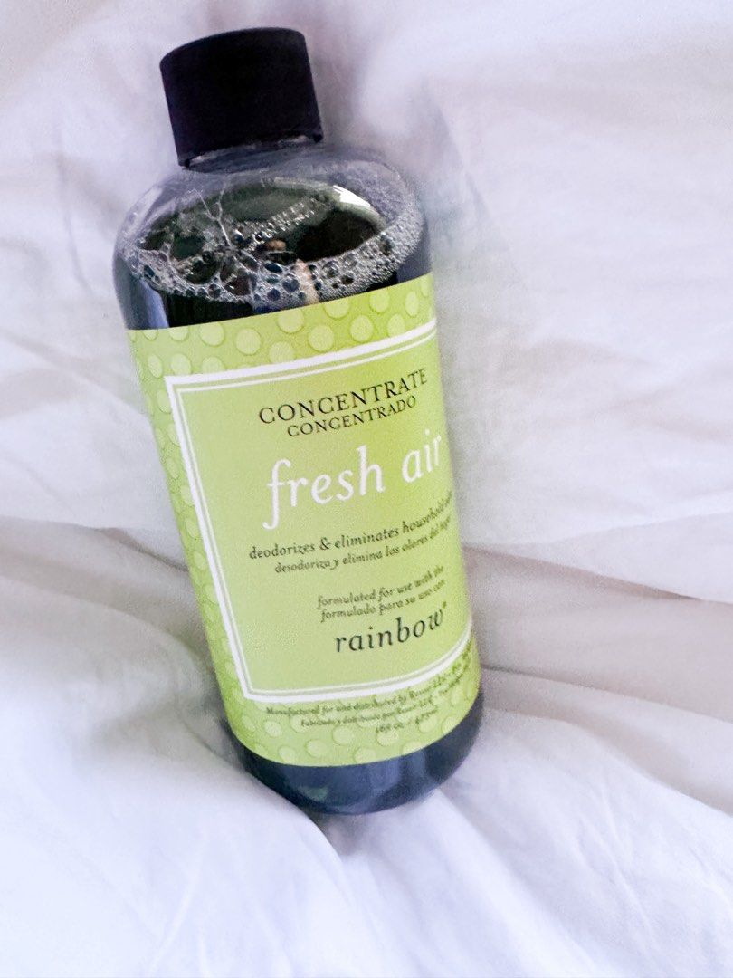 rainbow fresh air concentrate deodorizer for air purifier (Category: Cleaning Tools & Supplies) located in Antipolo. Submitted by crafts.etcetera (Listing ID 1386652335, Image 3). Description: new/unused original price ₱1880.