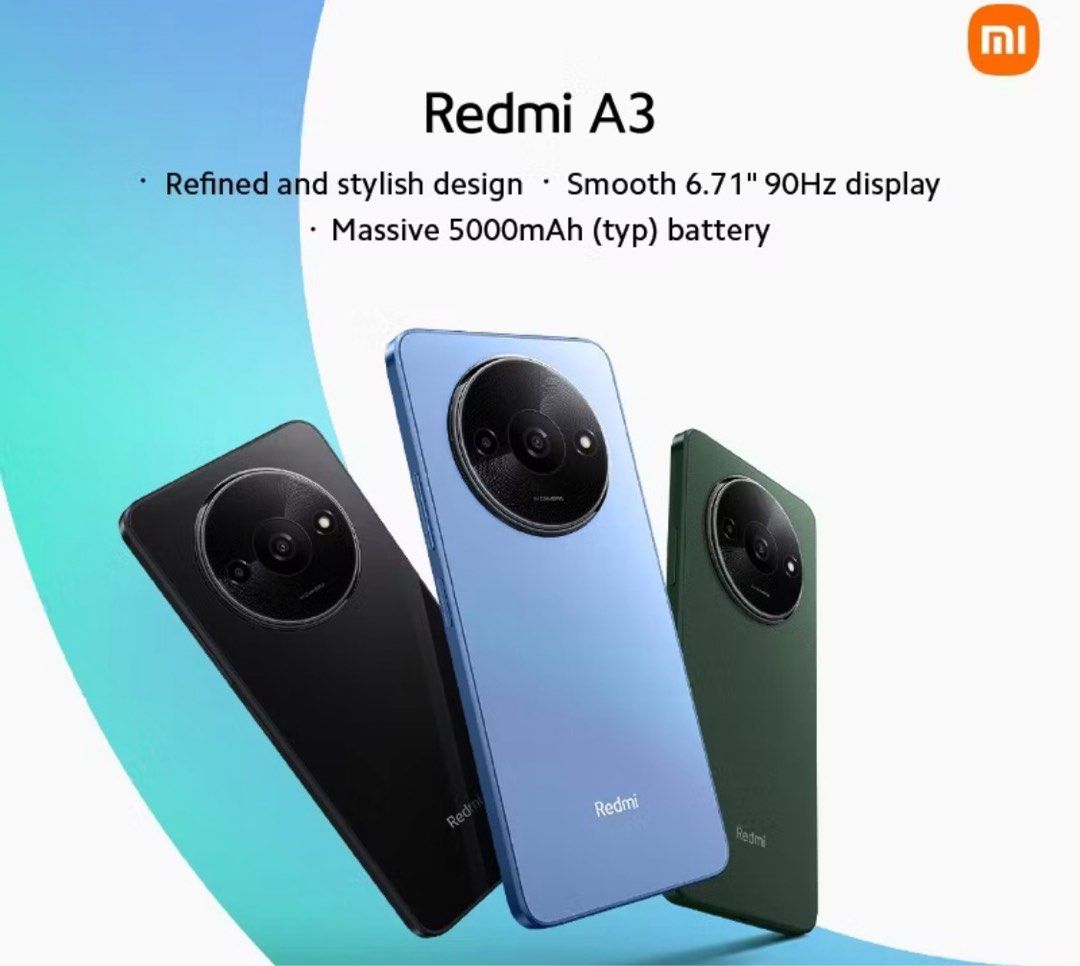 Redmi a3 (Category: Xiaomi) located in Rodriguez. Submitted by lovekotommm (Listing ID 1386729266, Image 3). Description: Spare phone Rfs: pang add pang upgrade sa phone ng anak ko 8mos old.
