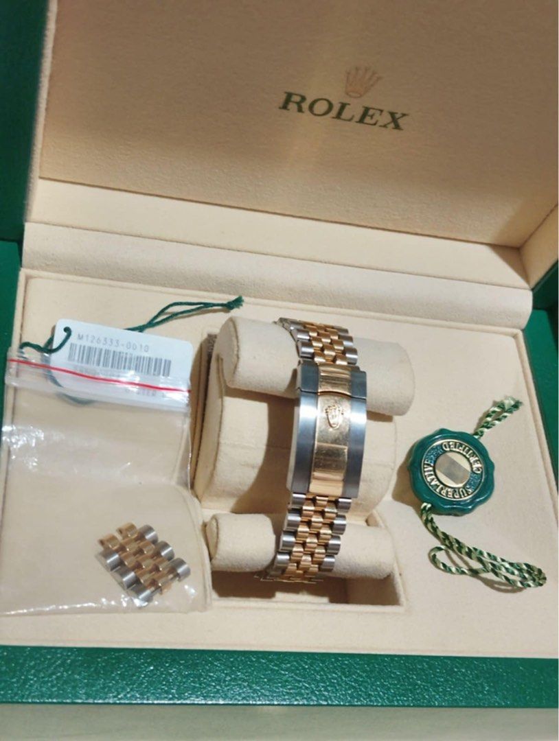 rolex datejust 41 (Category: Luxury Watches) located in Mandaluyong City. Submitted by kaikhaleb (Listing ID 1386740469, Image 3). Description: rolex datejust 41 oyster, 41mm oystersteel and yellow gold reference 126333 .