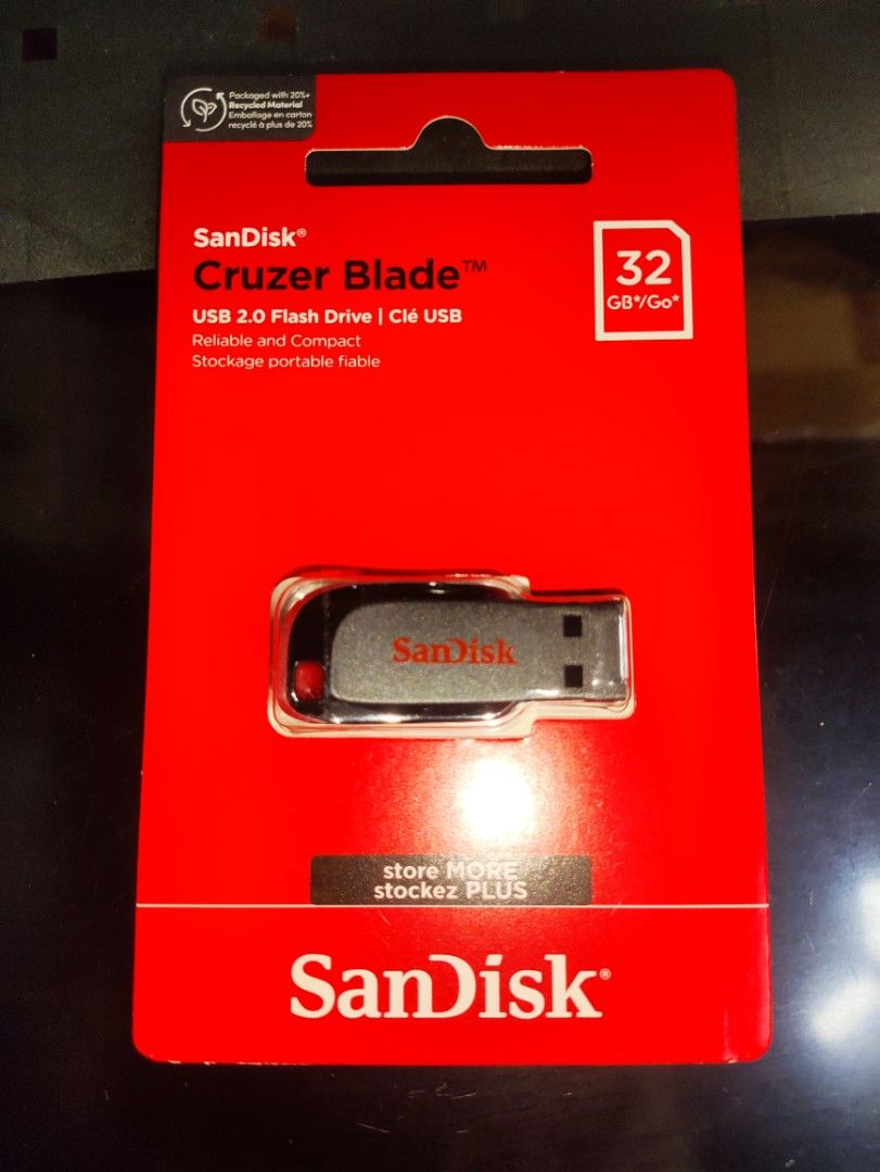 [SEALED ORIGINAL] SANDISK USB Flash Drive 32GB (Category: Hard Disks & Thumbdrives) located in Imus. Submitted by dracox_21 (Listing ID 1386600952, Image 1). Description: Imus, Cavite.