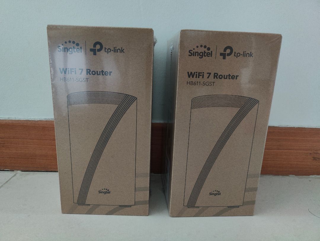 Singtel TP-Link WiFi 7 Router HB611-SGST (2 pc), Computers & Tech ...