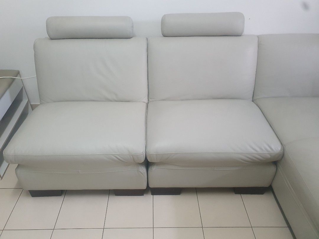 Sofas (Category: Sofas) located in Kuala Lumpur. Submitted by rivaldos (Listing ID 1386615649, Image 3). Description: sofa L shape 2+1 fully leather rm800 self pick up location setia alam 0147337325.