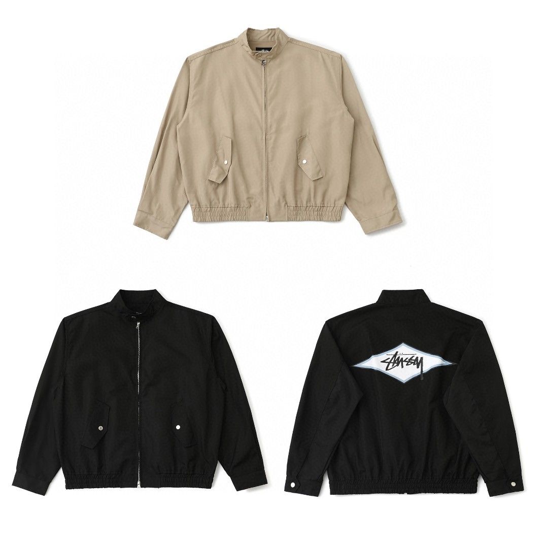 ジャケット・アウター STUSSY SURF TEAM HARRINGTON JACKET Surf Team Harrington Jacket – Black | Outerwear | Stüssy Japan