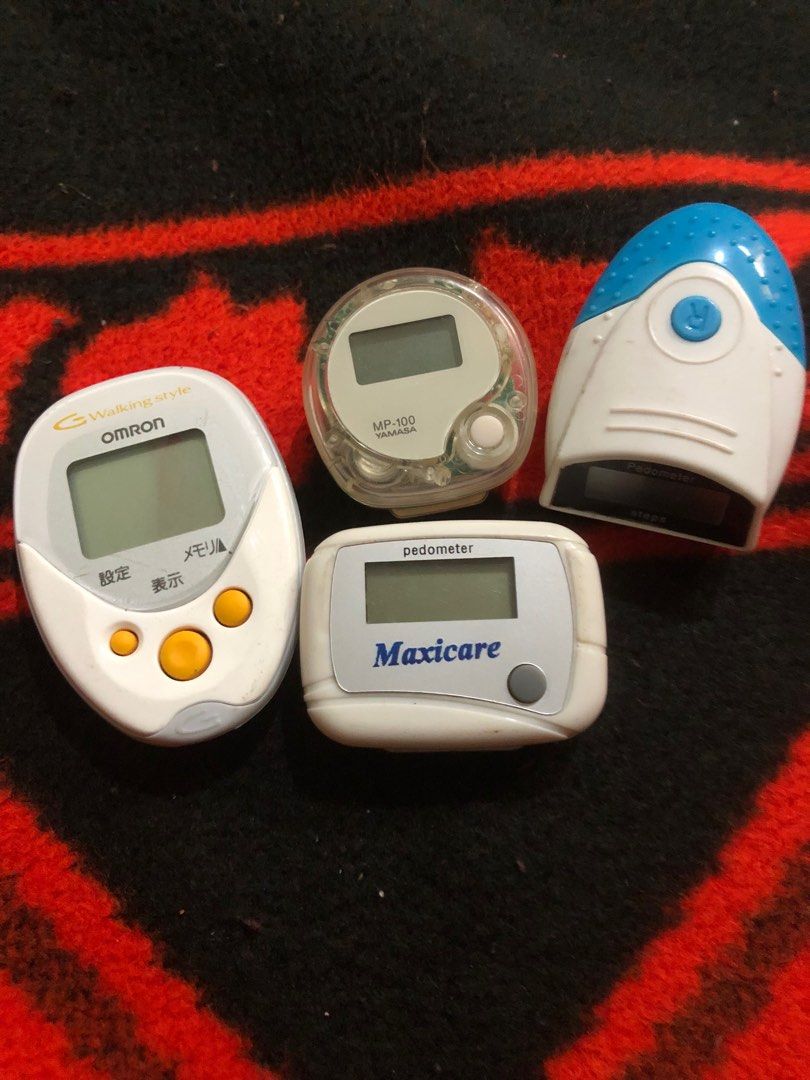 Untested lot set of japan pedometers (Category: Health Monitors & Weighing Scales) located in Quezon City. Submitted by markgolveo (Listing ID 1386638021, Image 2). Description: Untested lot set of japan pedometers.