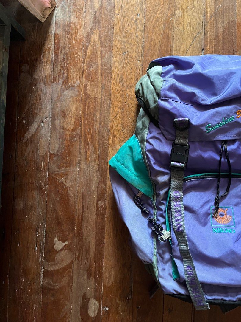 Vintage 90s Nikko 36L with Rucksack Backpack (Category: Backpacks) located in Los Banos. Submitted by lootmeup (Listing ID 1386666066, Image 3). Description: Vintage 90s Nikko 36L with Rucksack Backpack Good as new Mine P1,200.