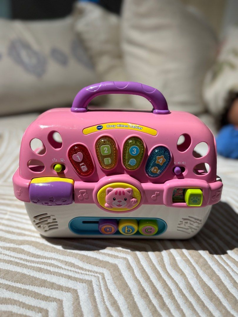 VTech Cat Carrier (Function) (Category: Toys & Games) located in Shah Alam. Submitted by zouschaffer (Listing ID 1386778513, Image 1). Description: .