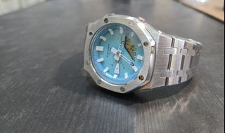 HUBSTORE CASIO G-Shock GSHOCK卡西歐八角行針 皇家橡樹 農家橡樹 Casioak GA2100 GA-2100 GA-2100-1 GA-2100-1A GA-2100-1A2 銀天藍色 知更鳥藍 200米防水 有現貨64204302873218110