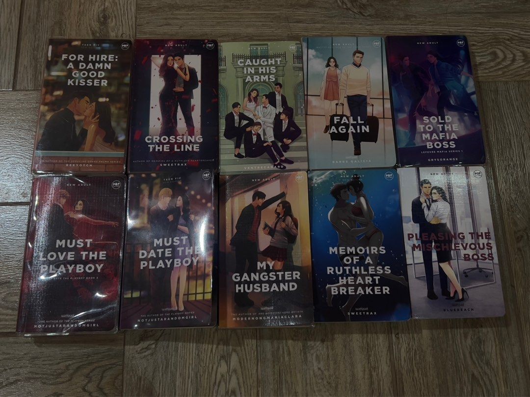 Wattpad books sale (Category: Storybooks) located in Manila. Submitted by lanaria (Listing ID 1386704602, Image 3). Description: - ALL are well taken care of, has covers and COMPLETE BOOKMARKS - no lowballing, selling them for a low price already so fixed price. - rfs: outgrew them - most of them are 10/10 condi - if bundle/take all 3,500. .