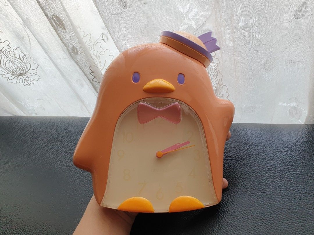 1979 Sanrio Tuxedo Sam Wall Desk Clock (Category: Clocks) located in Quezon City. Submitted by WasalakTwo (Listing ID 1386836183, Image 1). Description: Rare and hard to come by 46 year old clock from Sanrio Bought in Japan JDM 9.5" height 8.5" width Good working condition Accurate timekeeping Open for delivery nationwide.