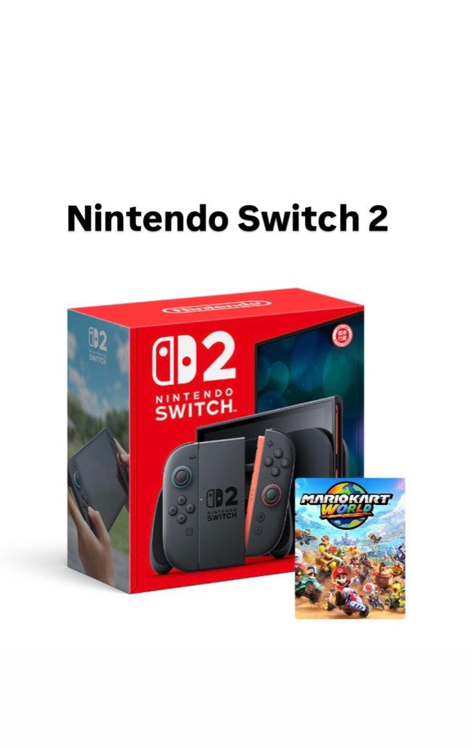 🌟 [FLASH SALE] Nintendo Switch Console Standard Edition (HK Set
