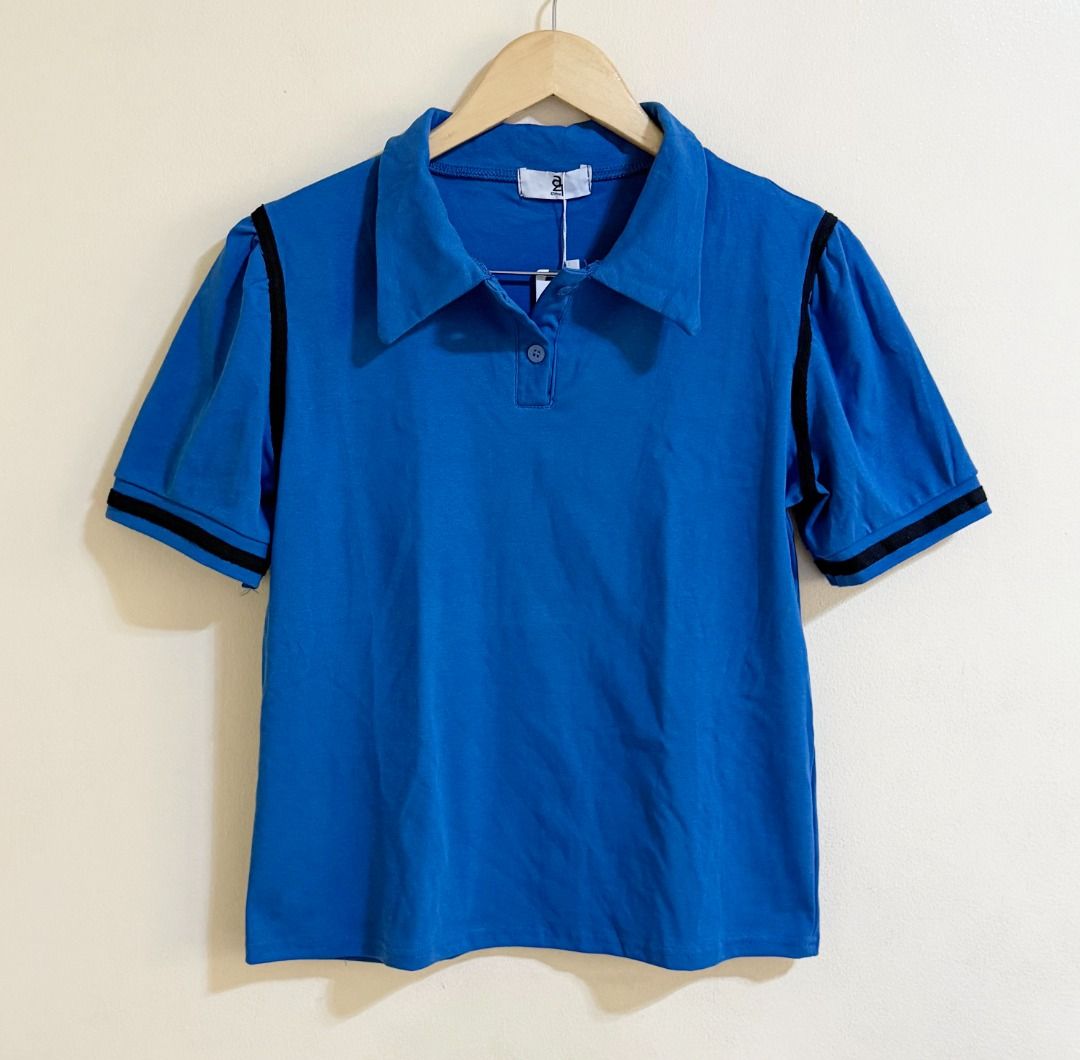 A21 Shop (Bangkok) blue top (Category: Blouses) located in Quezon City. Submitted by homestyleplus (Listing ID 1386803041, Image 1). Description: A21 Shop (Bangkok) blue top - Bought in Bangkok - chest: 34"-40" (approximate) - length: 21.75" (approximate) - with hang tag *color of item on photos may vary from its actual color due to editing/lighting ----- MOP: BPI / Gcash First to pay basis No COD, no rush shipping, no Sh0pee checkout - Pick-up/d