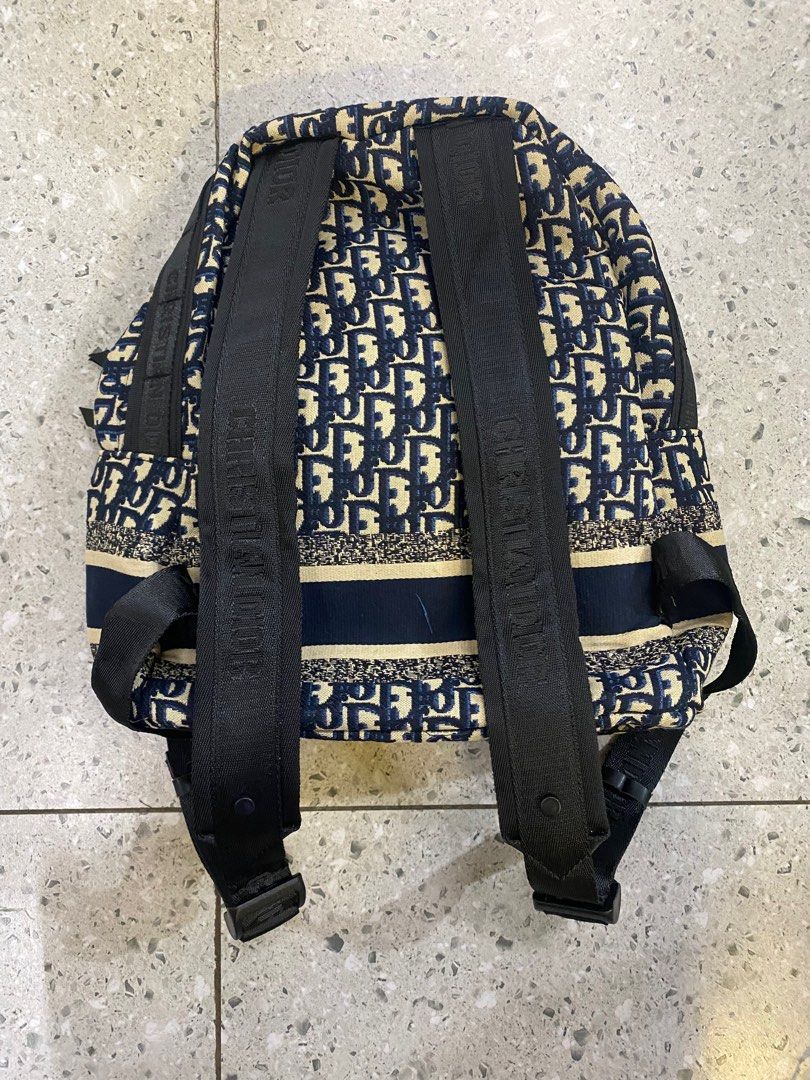 CHRISTIAN DIOR BACKPACK (Category: Luxury Bags & Wallets) located in Baguio. Submitted by lairdegawd_06 (Listing ID 1386912004, Image 3). Description: Dimes: 14x14 Condition: Like new to brand new Color rate: 10/10 Complete tags Check photos for more details No issue.