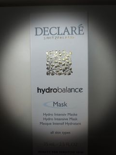 瑞士declare ocean's best mask水盈保濕面膜75ml64212823024771110