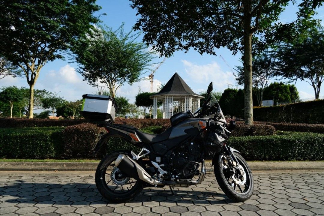 GIVI MTN39 Aluminium Topbox with PPF installed!, Motorcycles