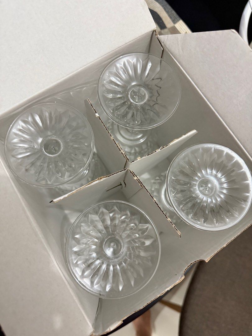 Ikea Sallskaplig Wine Glass (Category: Dinnerware & Cutlery) located in Taguig. Submitted by cams_declutter (Listing ID 1386884924, Image 2). Description: Ikea Sallskaplig Wine Glass 4 pieces Bought then stored Got abroad .
