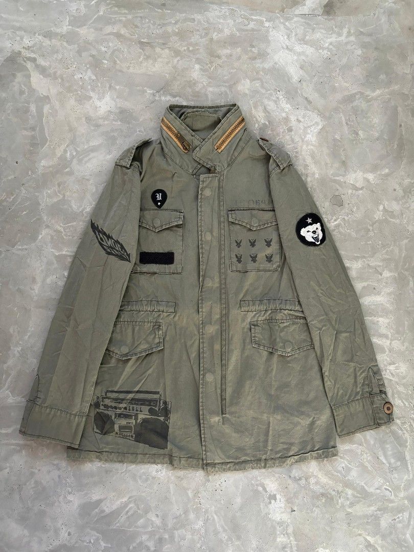 00s TornadoMart studded jacket skull Y2K 地雷系 ライダースジャケット