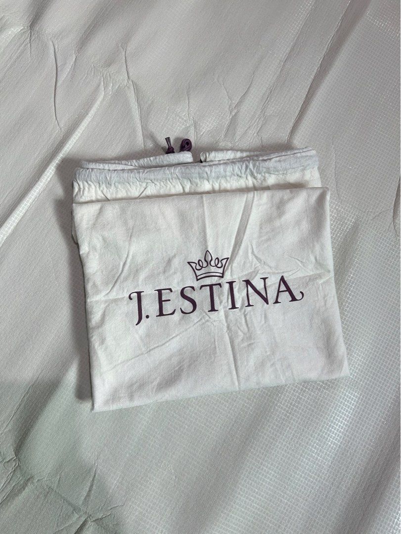 j.estina Dust Bag (Category: Luxury Bags & Wallets) located in Quezon City. Submitted by jjsurplus_23 (Listing ID 1386826645, Image 1). Description: .