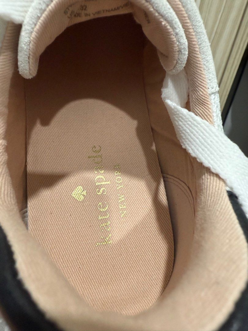 Kate Spade Brigitte Runner Sneakers size EU39/US8.5 (Category: Sneakers) located in Pasig City. Submitted by abbyrds (Listing ID 1386800929, Image 3). Description: Brand new Kate Spade Brigitte Runner Sneakers EU 39 / US 8.5 Inclusions: box and paperbag RFS: wrong size.