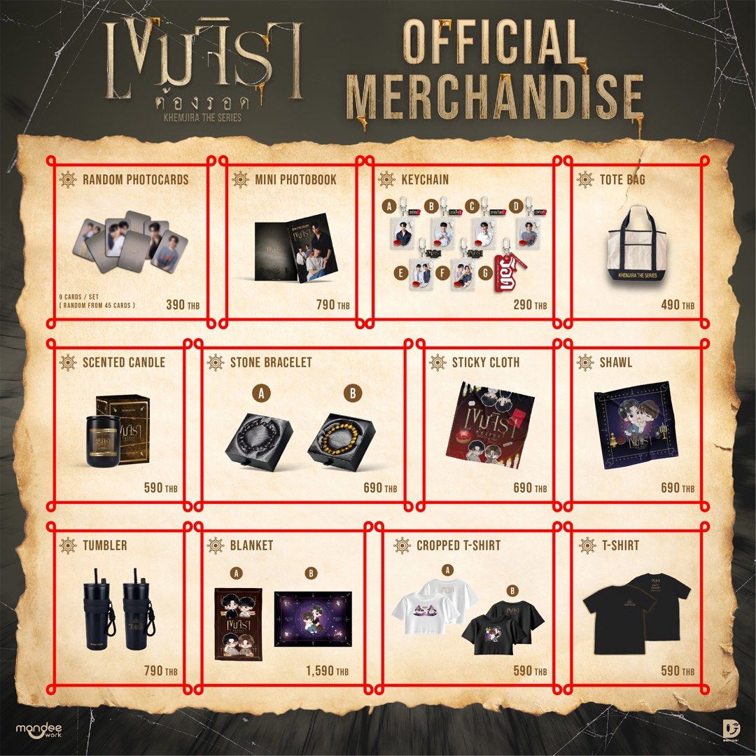 KHEMJIRA TleFirstoneグッズ Khemjira The Series Official Merchandise KengNamping TleFirstone