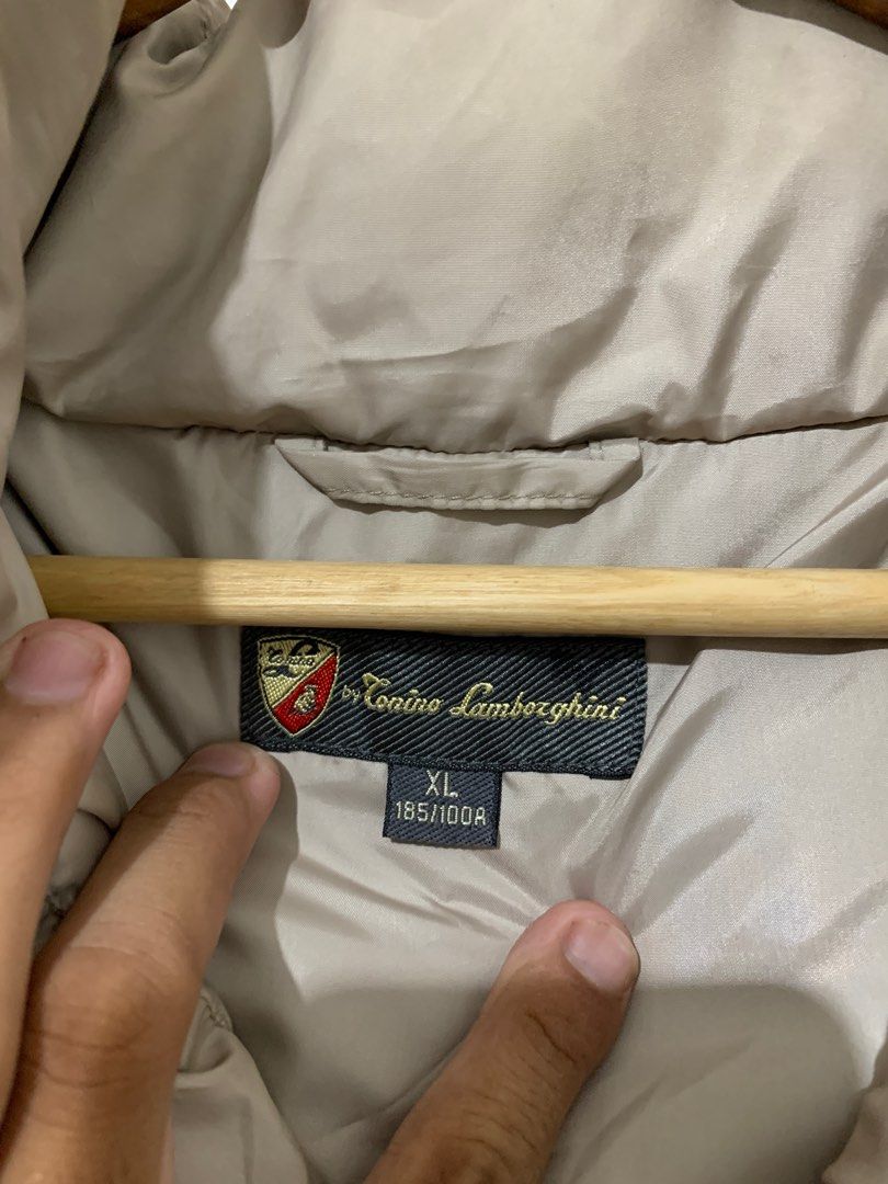 Lamborghini by Tonino Utility Vest (Category: Vests) located in Manila. Submitted by camacho31 (Listing ID 1386818026, Image 3). Description: Lamborghini by Tonino Utility Vest - Condition, New 10/10 - Color Rate, New 10/10 - Color Beige - Size L only - Dimension 23x27 - Issue ❌ - pic may vary due to lighting - 500+sf Pangasinan Based📌.