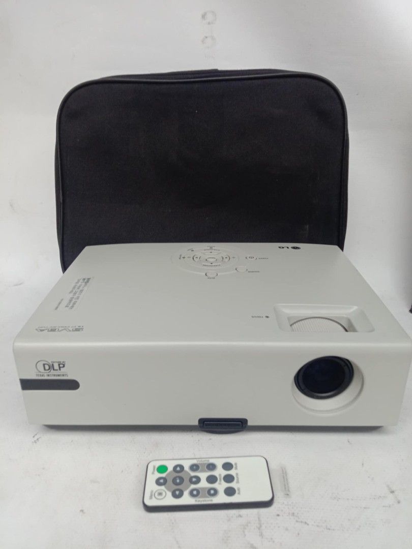 LG DLP Projector model:DS420 TESTED WORKING with remote/bag Vga rca input only 3250php (Category: Projectors) located in Quezon City. Submitted by jpnvintageonline (Listing ID 1386883663, Image 1). Description: LG DLP Projector model:DS420 TESTED WORKING with remote/bag Vga rca input only 3250php.