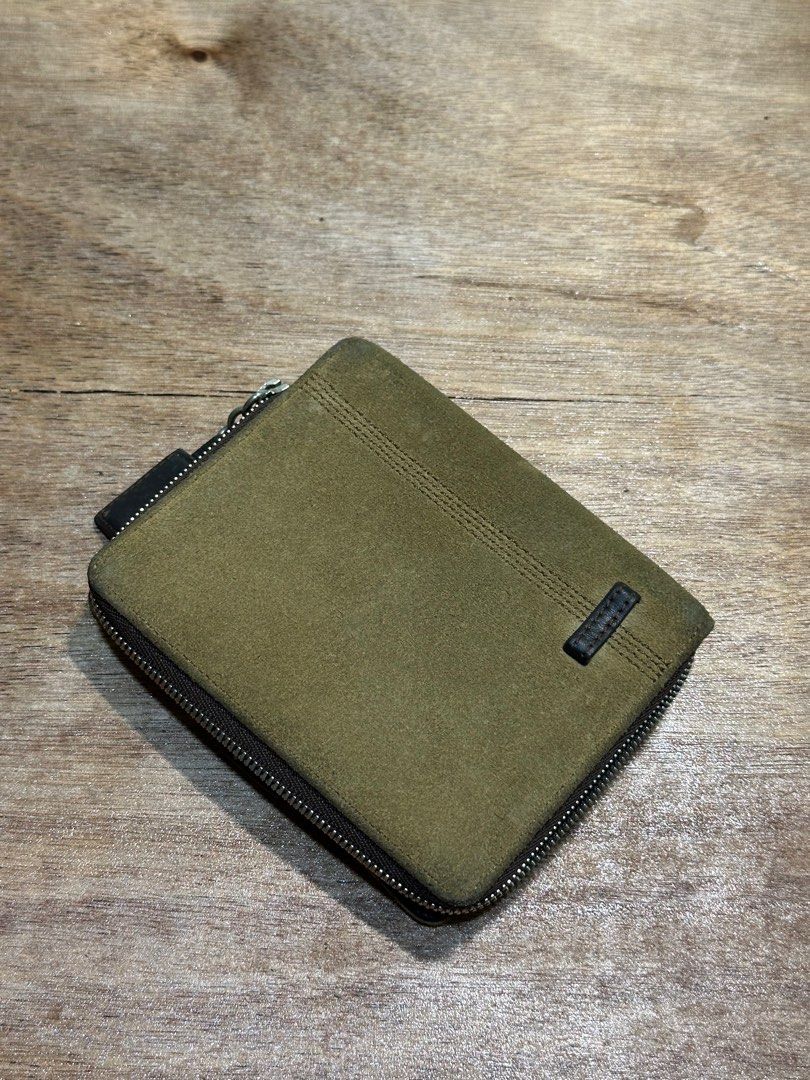 Loewe Suede Wallet (Category: Luxury Bags & Wallets) located in Bacolod City. Submitted by dannnsoy (Listing ID 1386939395, Image 3). Description: Loewe Suede Wallet •In very good condition •Issue: Dirt and minimal signs of usage •Price: 1499 only.