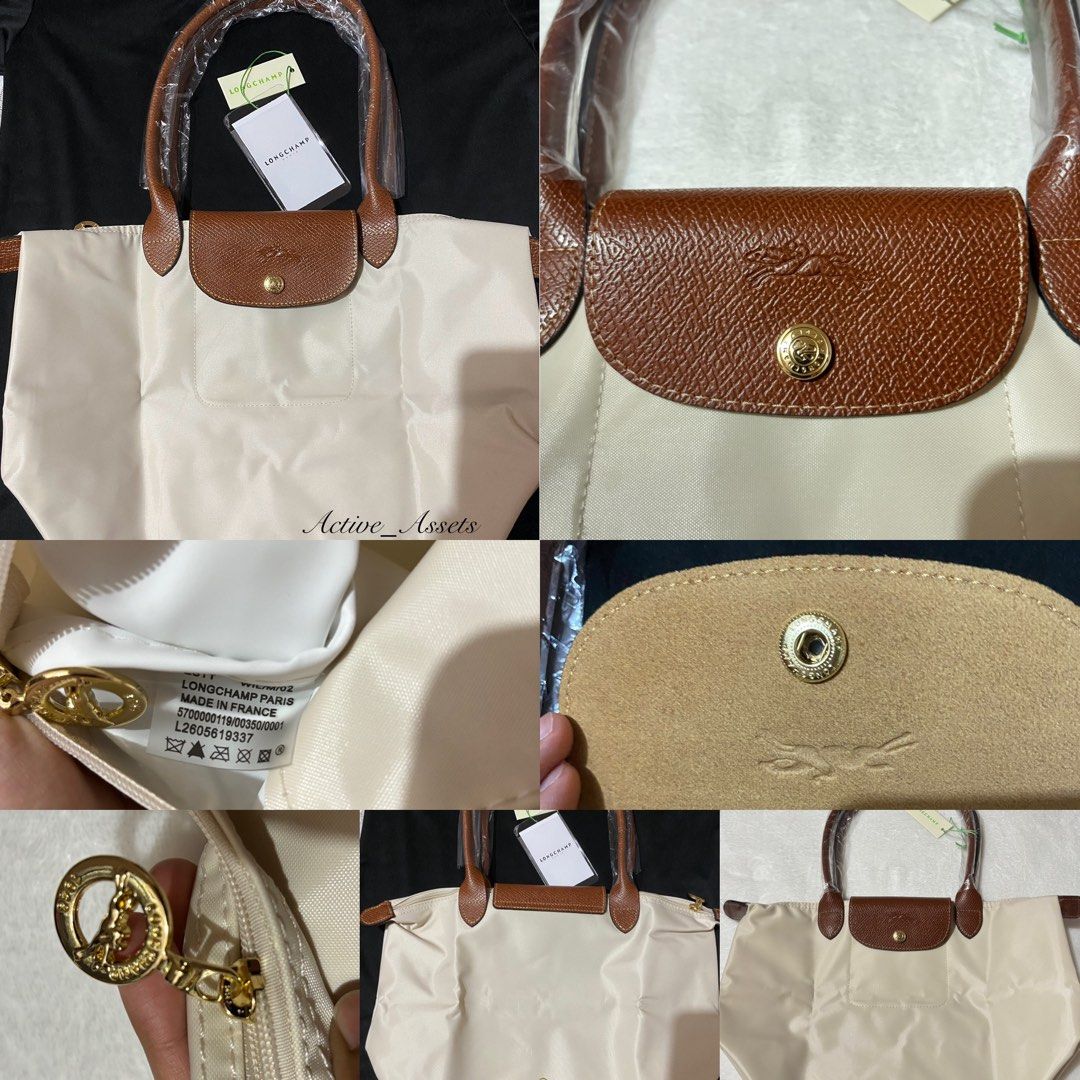 Longchamp medium le pliage long handle classic white (Category: Shoulder Bags) located in Quezon City. Submitted by active_assets (Listing ID 1386914930, Image 2). Description: ❗️SEND A MESSAGE ONLY IF YOU’RE A SURE BUYER. Will only reply to serious buyers. Thank you 🙏🏻 ❗️This item is AVAILABLE. ❗️All actual photos posted already. I took the photos myself. ❗️Color may vary due to lighting when photo was taken. Color usually lighter in person ❌N