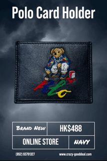 Polo Bear Business Card Holder (In Stock in Hong Kong)64207449770371110