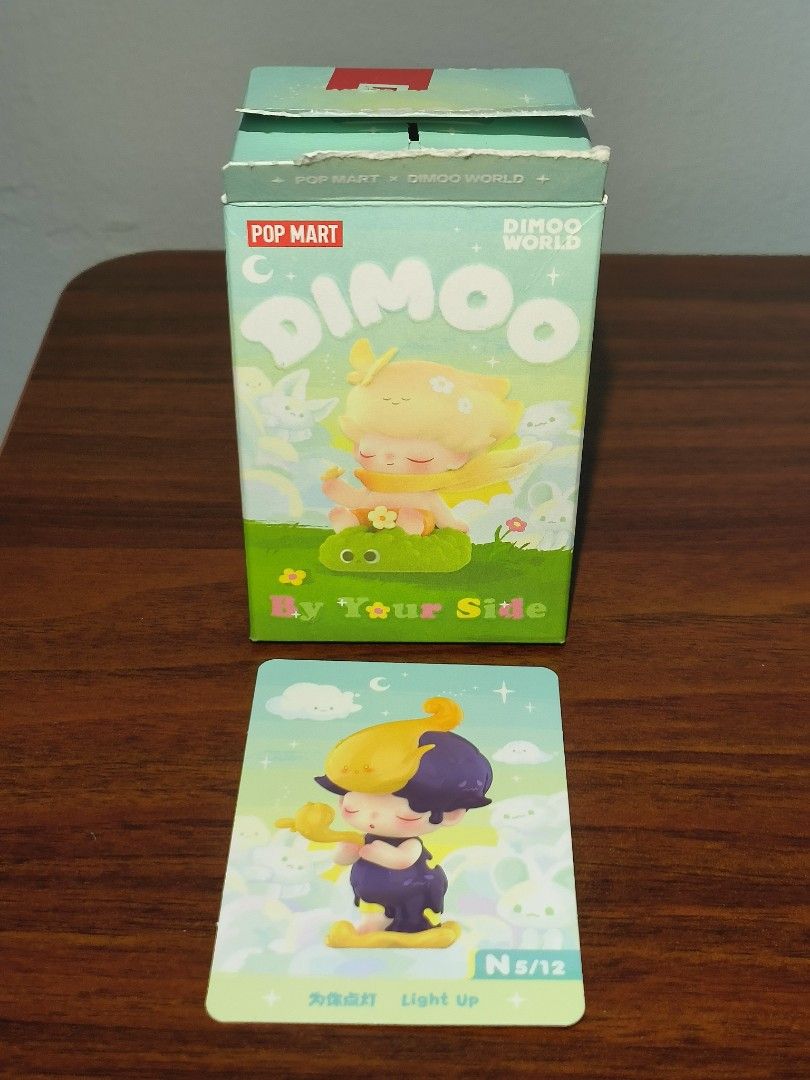 POPMART. Dimoo world. By Your Side series- Light Up Figure (Only the ...