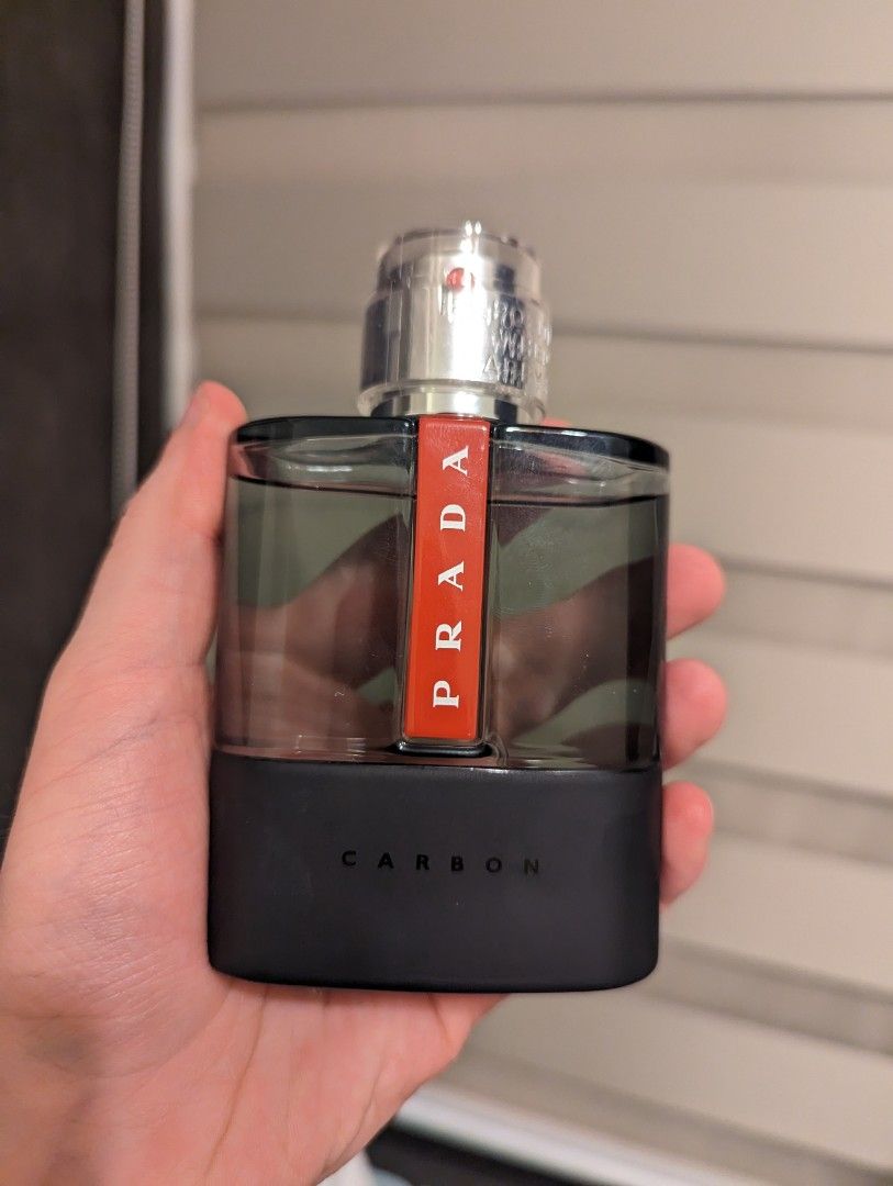 Prada Carbon Eau de toilette 男生香水100ml, 香水、美妝、保養