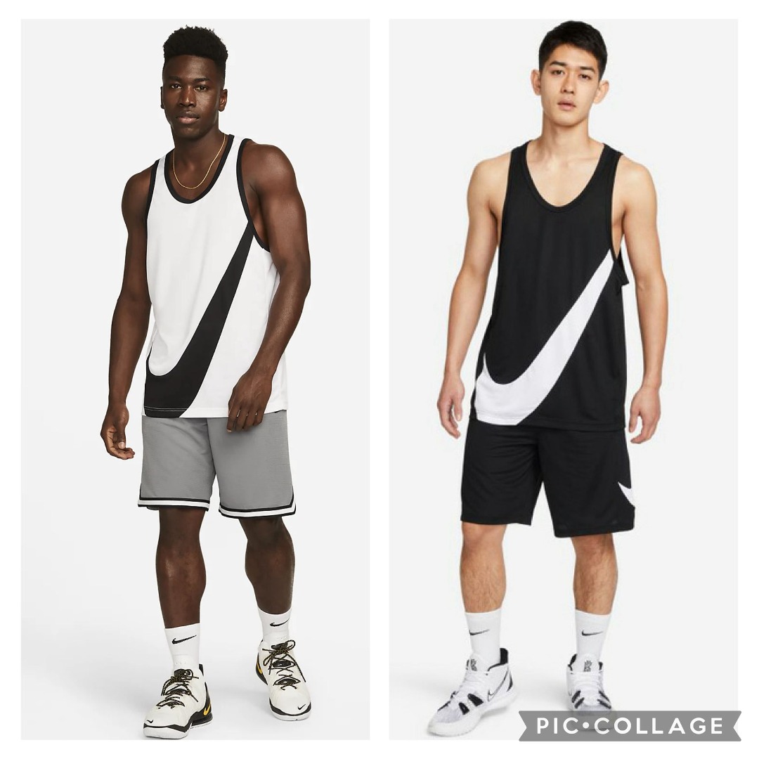 Pre-order: Nike - DRI-FIT Big Swoosh Tank, 男裝, 上身及套裝, 背心 - Carousell