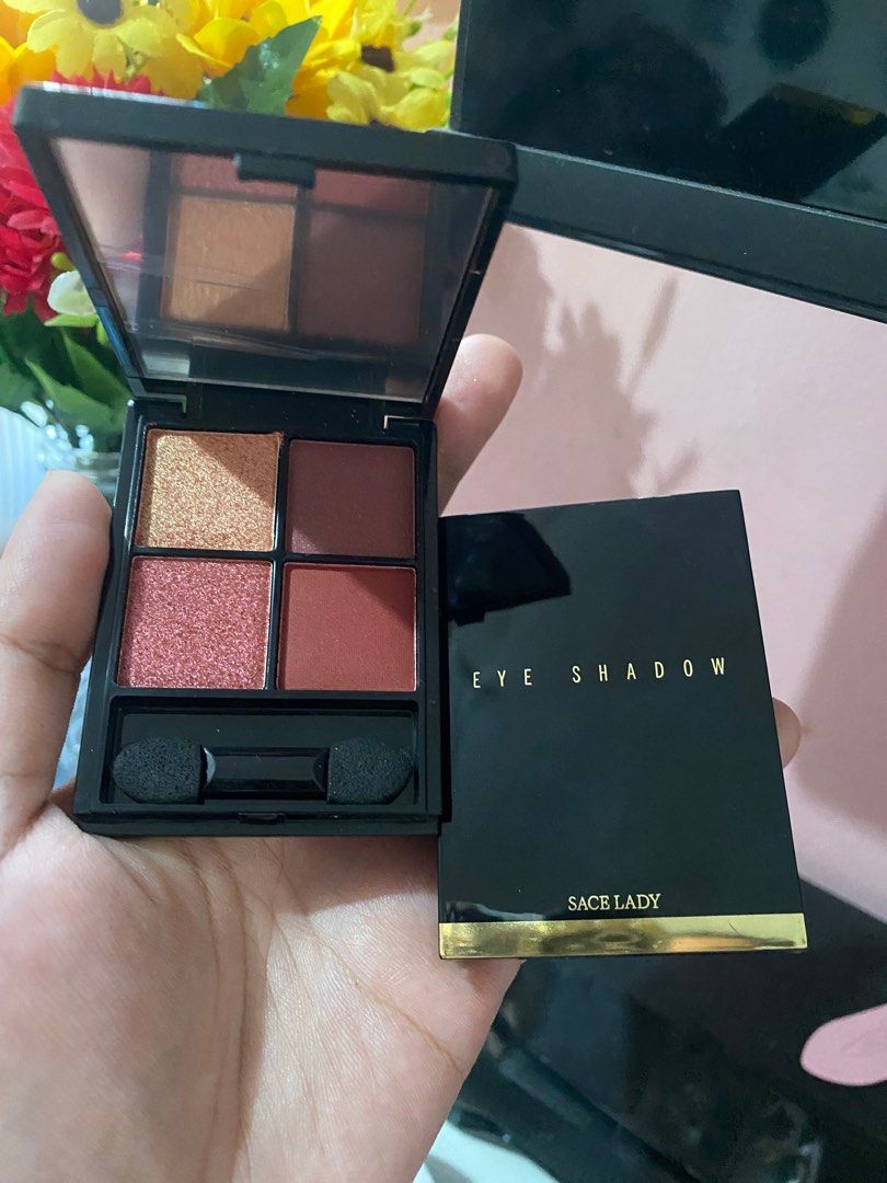 SACE LADY Eyeshadow pallete (Category: Makeup) located in Caloocan City. Submitted by trueowl_2154dc (Listing ID 1386956014, Image 1). Description: #1 2pcs. left #2 2pcs. left.