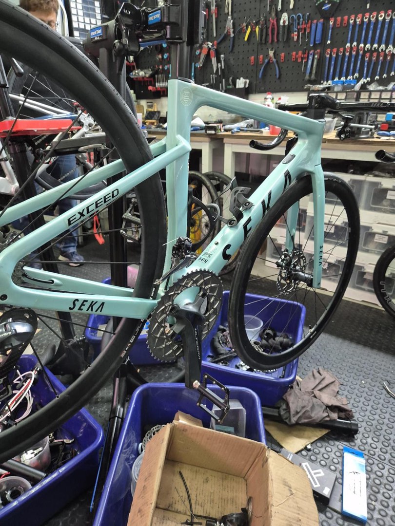 SEKA EXCEED Road Bike - Mint Green, Sports Equipment, Bicycles & Parts ...