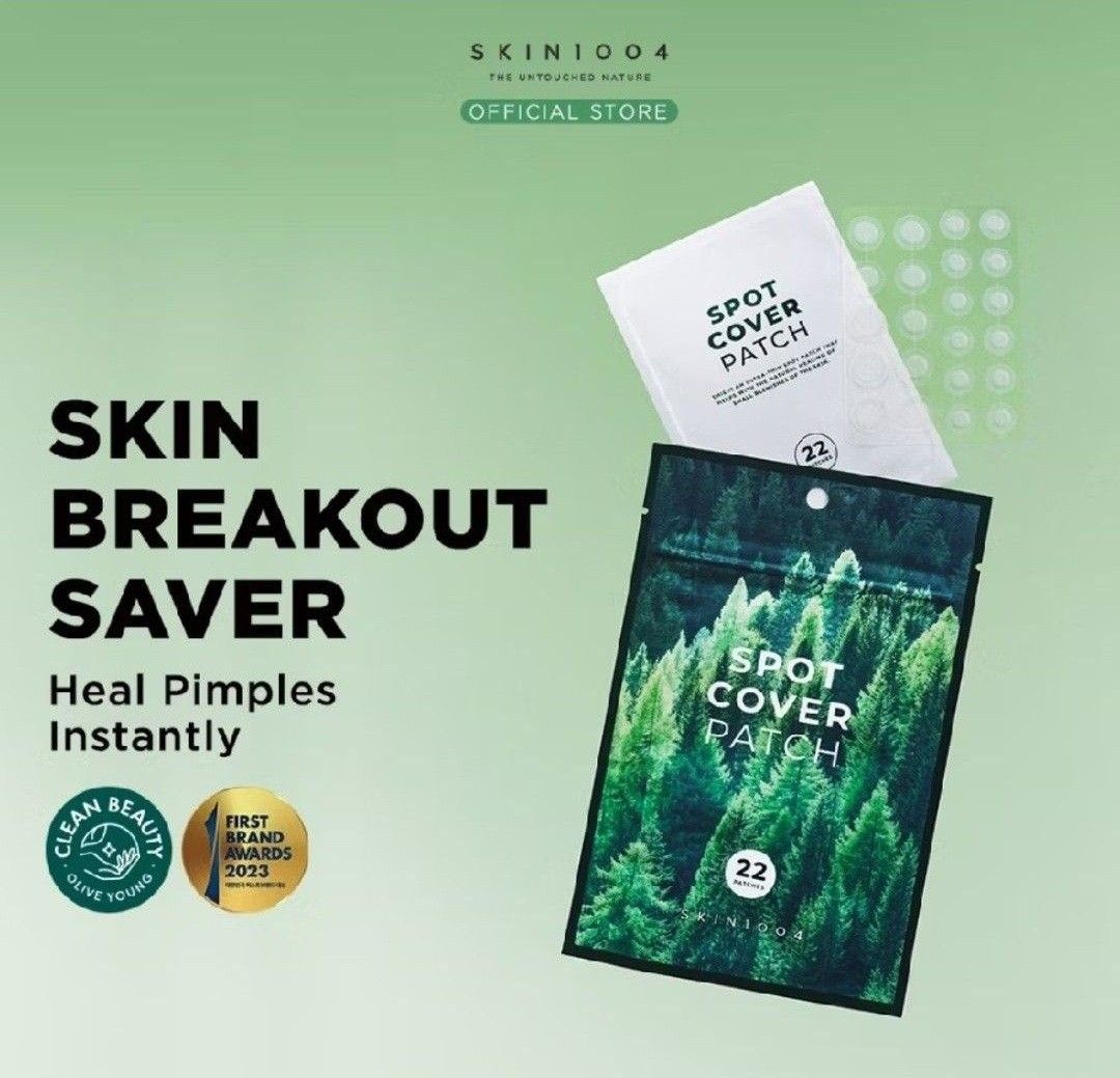 Skin1004 Centella Tea-trica Spot Cover Patch (pimple patch) (Category: Face Care) located in Makati City. Submitted by lovethyskin567 (Listing ID 1386826838, Image 1). Description: 🟢 for acne-prone skin 💚original, brand new, and sealed 💚Expiry: 2027/2028 💚No to low-ballers. Original po ito and there's a lot of fakes out there so be careful. 💰mop:gcash 🚚 courier:j&t, lalamove, grab.