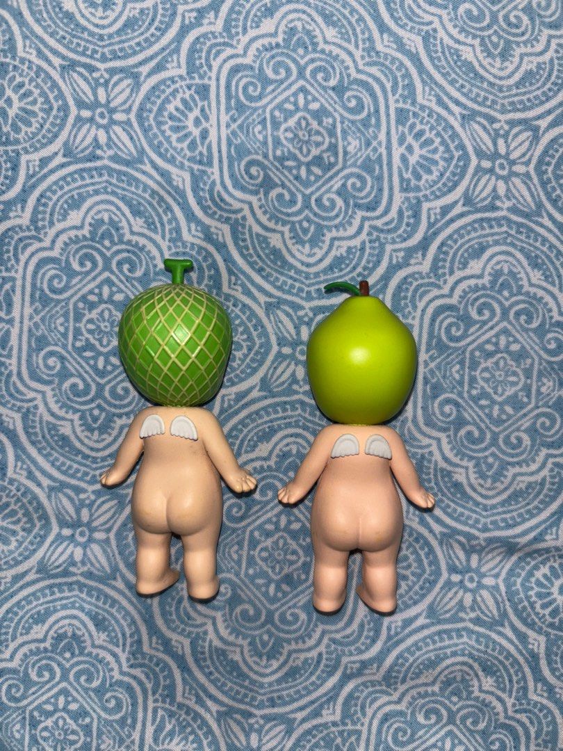 Sonny Angels - Melon & Pear (Category: Designer & Blind Box Toys) located in Quezon City. Submitted by _yingf (Listing ID 1386788712, Image 2). Description: ✅ Good Condition ✅ With Foil & Box 300 ea .