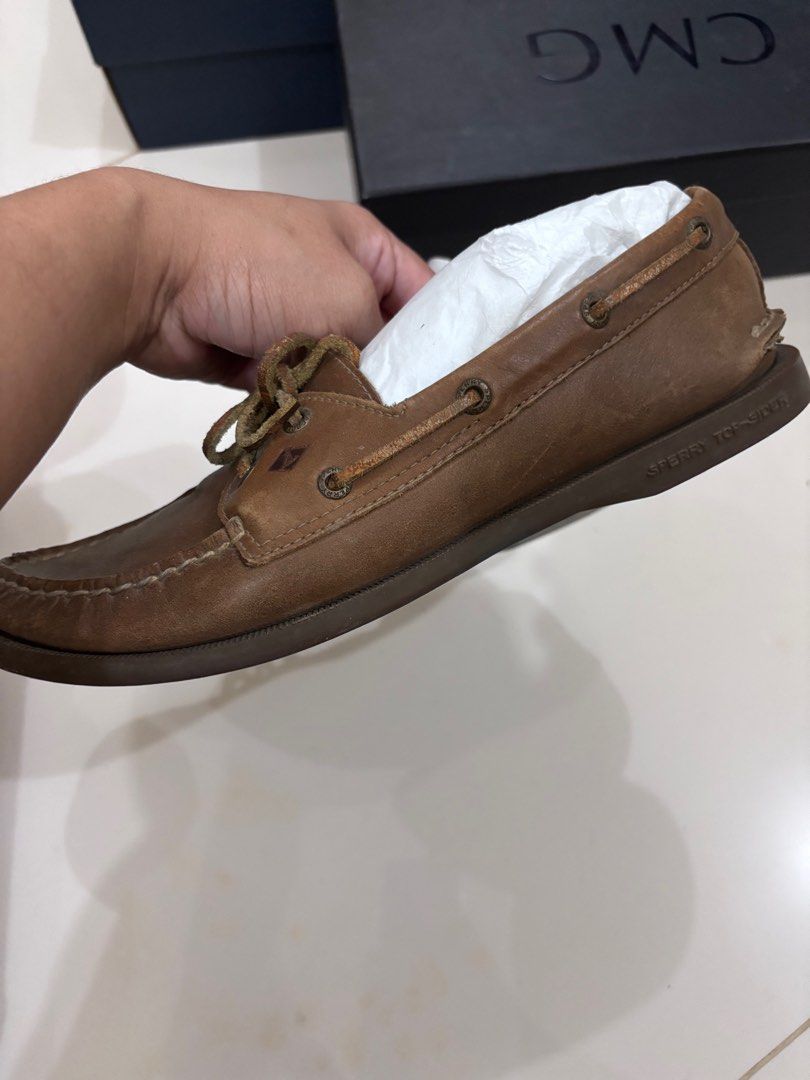 Sperry Eye Pinebark (Category: Loafers) located in Taguig. Submitted by msdyan (Listing ID 1386895763, Image 3). Description: Decluttering Details sa box po 🙂.