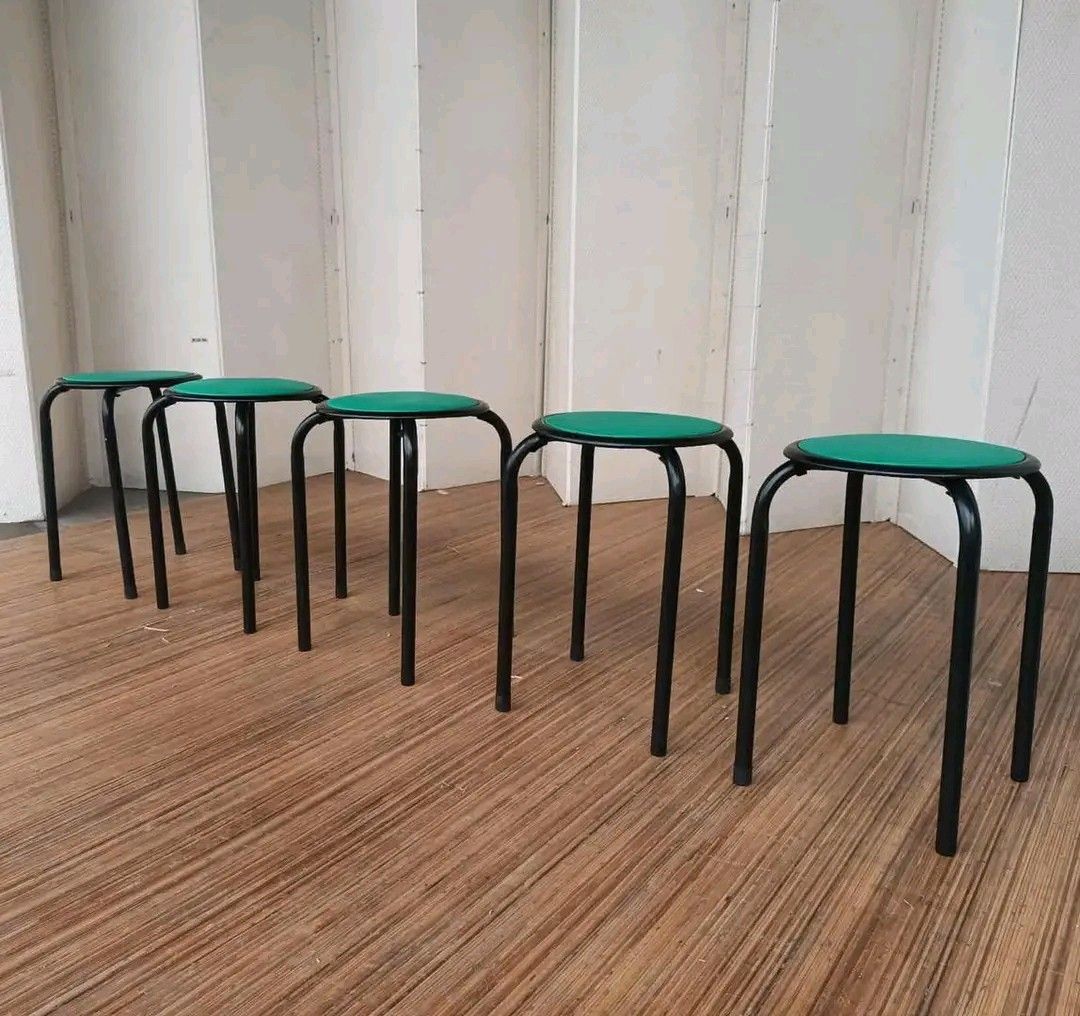 Stackable Stools (Category: Chairs) located in Quezon City. Submitted by matetdevis13 (Listing ID 1386893441, Image 3). Description: Stackable Stools Price: 3000 for 5 D12 x H17 In good condition Code AKC B-183.