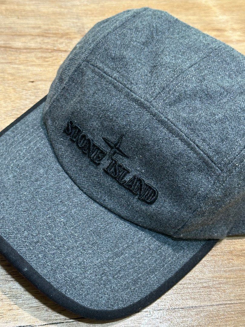 Stone Island Five Panel Cap (Category: Caps & Hats) located in Bacolod City. Submitted by dannnsoy (Listing ID 1386939058, Image 2). Description: Stone Island Five Panel Cap •In very good condition •Issue: Fold mark and needs wash •Price: 399 only.