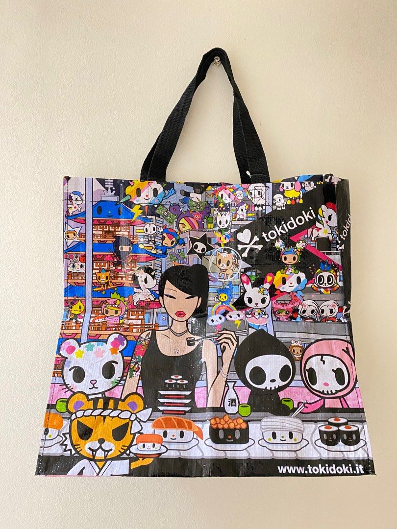 Tokidoki eco bag sushi (Category: Tote Bags) located in Pasay City. Submitted by trendystash (Listing ID 1386914859, Image 2). Description: Brand new 15x15x5.5 inches .
