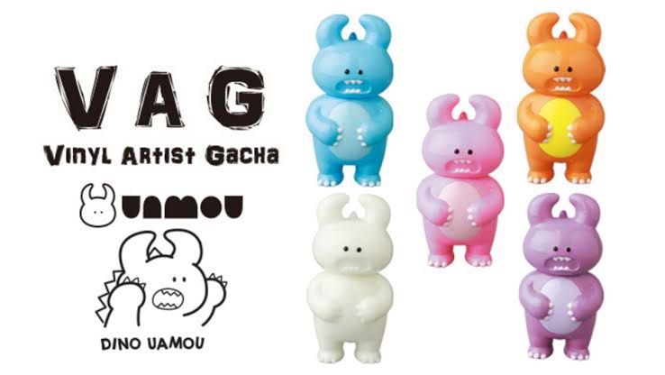 UAMOU VAG Series 26 (Category: Designer & Blind Box Toys) located in Makati City. Submitted by crayonf5 (Listing ID 1386946176, Image 3). Description: FOR SALE: UAMOU VAG Series 26 Vinyl Artist Gacha 5 figures Payment: BDO / GCash Shipping: Grab / Lalamove (buyer's expense) Location: Makati.